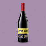 Caymus Suisun Grand Durif — portada con fondo lavanda