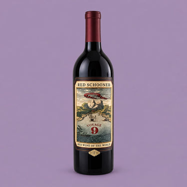 Caymus Red Schooner Voyage — portada lila