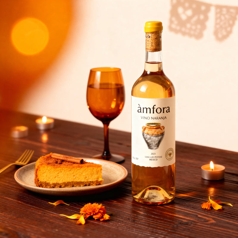Variedad Rosa del Perú · Fermentado en ánforas · San Luis Potosí