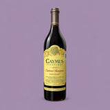 Caymus Napa Valley Cabernet Sauvignon — portada lila